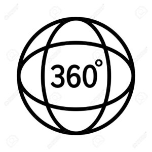 360 photo and video icon